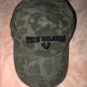 true religion boys camouflage hat